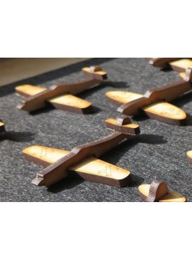 Intra απο ξύλο plywood 3mm-4mm πάχος - Παιχνίδι αεροσκάφος Δίασταση 30x30 cm Intraeaxys-91jdrz51