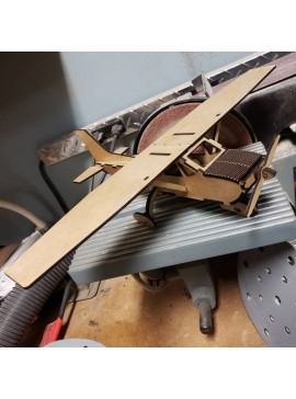 Intra απο ξύλο plywood 3mm-4mm πάχος - Ξύλινο μοντέλο Cessna Δίασταση 30x30 cm Intraeaxys-p7ymvv67
