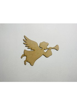 Intra απο ξύλο plywood 3mm-4mm πάχος - Ξύλινη χειροτεχνία σε σχήμα χριστουγεννιάτικου αγγέλου Δίασταση 30x30 cm Intraeaxys-r7vmlxz7