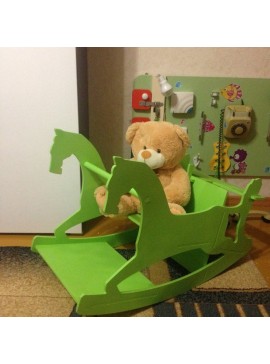 Intra απο ξύλο plywood 3mm-4mm πάχος - Baby Kids Rocking Horse Chair 10mm Δίασταση 30x30 cm Intraeaxys-6o3yxq37