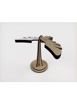 Intra απο ξύλο plywood 3mm-4mm πάχος - Παιδικά εκπαιδευτικά παιχνίδια Balancecing Bird Wooden Model Kit Δίασταση 30x30 cm Intraeaxys-d1lvkrpo