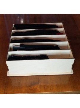 Intra απο ξύλο plywood 3mm-4mm πάχος - Socks Storage Organizer Box Δίασταση 30x30 cm Intraeaxys-075ywd0o