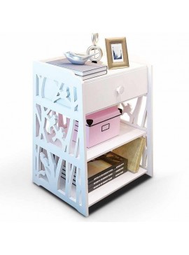 Intra απο ξύλο plywood 3mm-4mm πάχος - Ράφι με συρτάρια Βοηθητικό τραπέζι ντουλαπιού αποθήκευσης Δίασταση 30x30 cm Intraeaxys-51rrjnd1