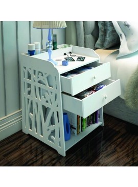 Intra απο ξύλο plywood 3mm-4mm πάχος - Ντουλάπι αποθήκευσης ραφιών κομοδίνου Δίασταση 30x30 cm Intraeaxys-eo20p3l7