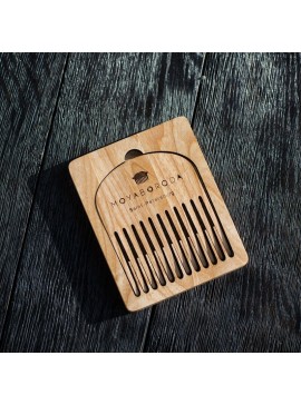 Intra απο ξύλο plywood 3mm-4mm πάχος - Ξύλινη χτένα γενειάδας σετ με θήκη Δίασταση 30x30 cm Intraeaxys-m1d68kd7