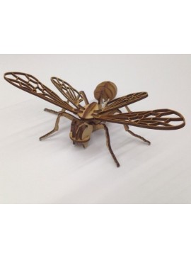 Intra απο ξύλο plywood 3mm-4mm πάχος - Bee Puzzle 3mm Δίασταση 30x30 cm Intraeaxys-r1z25nw1