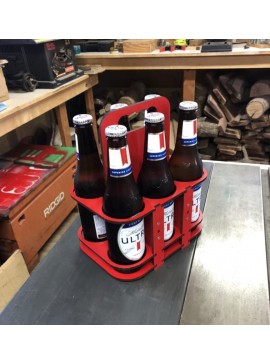 Intra απο ξύλο plywood 3mm-4mm πάχος - Θήκη μπύρας 6 συσκευασιών Δίασταση 30x30 cm Intraeaxys-eox89dq1