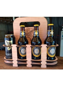 Intra απο ξύλο plywood 3mm-4mm πάχος - Θήκη μπύρας 8 Συσκευασία Δίασταση 30x30 cm Intraeaxys-eo4y4m9o