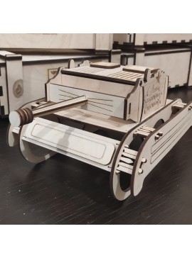 Intra απο ξύλο plywood 3mm-4mm πάχος - Ξύλινη θήκη μπύρας σε δεξαμενή Δίασταση 30x30 cm Intraeaxys-qommlkro