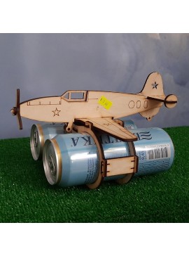 Intra απο ξύλο plywood 3mm-4mm πάχος - Θήκη δοχείων σόδας αεροπλάνου Δίασταση 30x30 cm Intraeaxys-r7vmrwk7