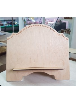 Intra απο ξύλο plywood 3mm-4mm πάχος - Ξύλινο σταντ βιβλίων Δίασταση 30x30 cm Intraeaxys-91jdyng1