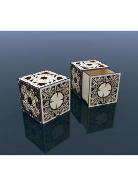 Intra απο ξύλο plywood 3mm-4mm πάχος - Hellraiser Puzzle Box 4mm Δίασταση 30x30 cm Intraeaxys-67wl0yw1