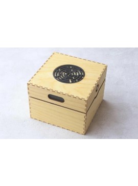 Intra απο ξύλο plywood 3mm-4mm πάχος - Apprentice Maze Puzzle Box Δίασταση 30x30 cm Intraeaxys-075y44mo