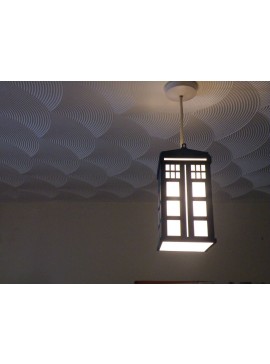 Intra απο ξύλο plywood 3mm-4mm πάχος - Λάμπα Tardis Δίασταση 30x30 cm Intraeaxys-lopyw3ow