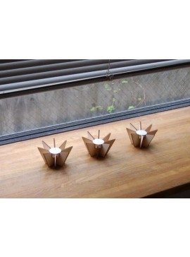 Intra απο ξύλο plywood 3mm-4mm πάχος - Βάση για ρεσό για κεριά Δίασταση 30x30 cm Intraeaxys-lopp3l6o