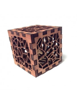 Intra απο ξύλο plywood 3mm-4mm πάχος - Κουτί Voronoi Δίασταση 30x30 cm Intraeaxys-r1z0vplo