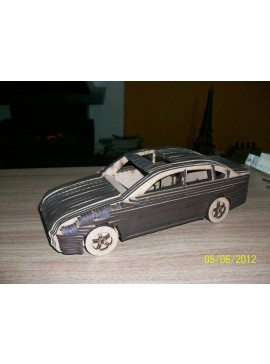 Intra απο ξύλο plywood 3mm-4mm πάχος - Opel Vectra Car Layered 3D Puzzle 3mm Δίασταση 30x30 cm Intraeaxys-qommve5o