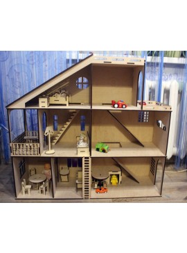 Intra απο ξύλο plywood 3mm-4mm πάχος - Χώρος στάθμευσης 4mm Δίασταση 30x30 cm Intraeaxys-p7y4n57q