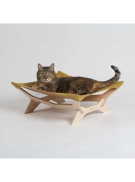 Intra απο ξύλο plywood 3mm-4mm πάχος - Έπιπλα Γάτας Αιώρα Γάτας Εργονομικό Κρεβάτι Γάτας Δίασταση 30x30 cm Intraeaxys-eo0qgz51