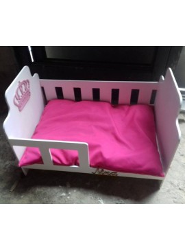 Intra απο ξύλο plywood 3mm-4mm πάχος - Έπιπλα για κατοικίδια με ξύλινο κρεβάτι γάτας για σκύλους για κουτάβι Δίασταση 30x30 cm Intraeaxys-joedp691