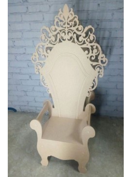 Intra απο ξύλο plywood 3mm-4mm πάχος - Καρέκλα Ξύλινου Θρόνου Δίασταση 30x30 cm Intraeaxys-eo20e2q7