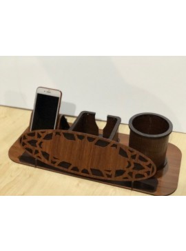 Intra απο ξύλο plywood 3mm-4mm πάχος - Θήκη φορητού στυλό Desk Organizer Δίασταση 30x30 cm Intraeaxys-e1gknwvo