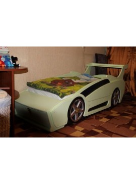 Intra απο ξύλο plywood 3mm-4mm πάχος - Κρεβάτι Racing Car για Παιδικά Δωμάτια Δίασταση 30x30 cm Intraeaxys-qommdypo