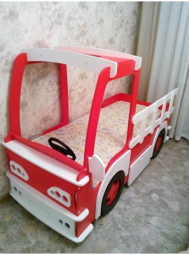 Intra απο ξύλο plywood 3mm-4mm πάχος - Παιδικό κρεβάτι αυτοκινήτου Δίασταση 30x30 cm Intraeaxys-ro6nln1x