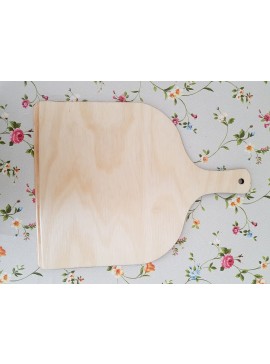 Intra απο ξύλο plywood 3mm-4mm πάχος - Κόντρα πλακέ με κοντή λαβή Pizza Peel 6mm Δίασταση 30x30 cm Intraeaxys-yon05ly7