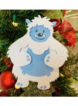 Intra απο ξύλο plywood 3mm-4mm πάχος - Θήκη δώρου Χριστουγέννων Δίασταση 30x30 cm Intraeaxys-51rrler1