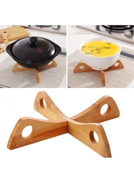 Intra απο ξύλο plywood 3mm-4mm πάχος - Σετ Ξύλινο Trivet με 2 Γλαστροθήκη Δίασταση 30x30 cm Intraeaxys-eo24yl61