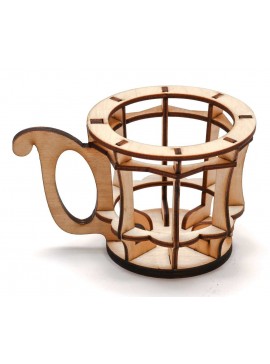 Intra απο ξύλο plywood 3mm-4mm πάχος - Ξύλινη θήκη για φλιτζάνια καφέ Δίασταση 30x30 cm Intraeaxys-51rrekr1