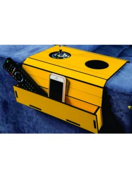 Intra απο ξύλο plywood 3mm-4mm πάχος - Θήκη καναπέ για φλιτζάνια Δίασταση 30x30 cm Intraeaxys-joe8k9o6