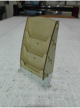 Intra απο ξύλο plywood 3mm-4mm πάχος - Ξύλινη θήκη για περιοδικά Δίασταση 30x30 cm Intraeaxys-voq2z35o