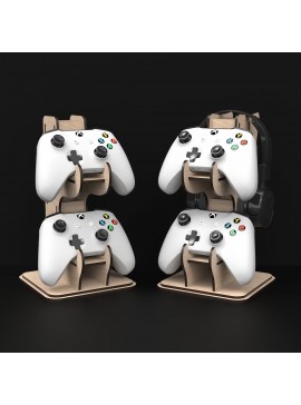 Intra απο ξύλο plywood 3mm-4mm πάχος - Θήκη χειριστηρίου παιχνιδιών Δίασταση 30x30 cm Intraeaxys-pok3nm97