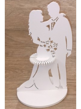 Intra απο ξύλο plywood 3mm-4mm πάχος - Θήκη για χαρτοπετσέτα γάμου Δίασταση 30x30 cm Intraeaxys-voq2wy5o