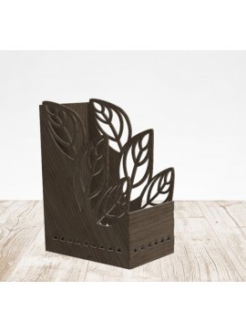 Intra απο ξύλο plywood 3mm-4mm πάχος - Ξύλινη μολυβοθήκη για γραφείο Δίασταση 30x30 cm Intraeaxys-lopq4z37