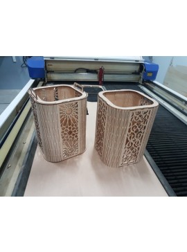 Intra απο ξύλο plywood 3mm-4mm πάχος - Διακοσμητική Μολυβοθήκη Δίασταση 30x30 cm Intraeaxys-r1zq08l1