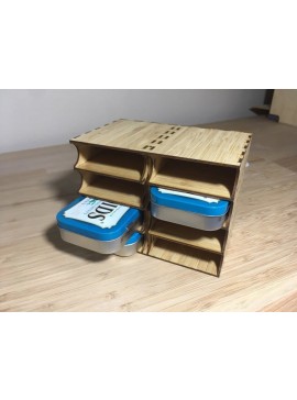 Intra απο ξύλο plywood 3mm-4mm πάχος - Τσιγκένια θήκη Altoid Δίασταση 30x30 cm Intraeaxys-joerdw67