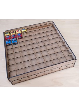 Intra απο ξύλο plywood 3mm-4mm πάχος - Στοιβαζόμενο Dice Box για Star Wars Destiny Δίασταση 30x30 cm Intraeaxys-67wz9327