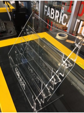 Intra απο ξύλο plywood 3mm-4mm πάχος - Θήκη μπροσούρας 3mm Δίασταση 30x30 cm Intraeaxys-eoxl46xo