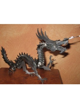 Intra απο ξύλο plywood 3mm-4mm πάχος - Dragon 3D Puzzle Δίασταση 30x30 cm Intraeaxys-r1z2l9n1