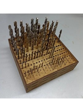 Intra απο ξύλο plywood 3mm-4mm πάχος - Διοργανωτής τρυπανιού Δίασταση 30x30 cm Intraeaxys-m1d6enx7