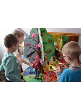 Intra απο ξύλο plywood 3mm-4mm πάχος - Four Seasons Tree Craft Δίασταση 30x30 cm Intraeaxys-eo206n47