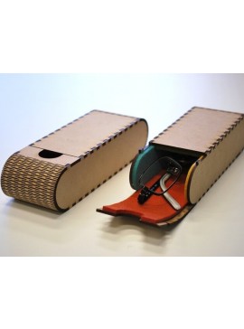 Intra απο ξύλο plywood 3mm-4mm πάχος - Θήκη γυαλιών ηλίου Living Hinge Δίασταση 30x30 cm Intraeaxys-r1z2q9p1