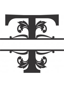 Intra απο ξύλο plywood 3mm-4mm πάχος - Regal Split Font T Δίασταση 30x30 cm Intraeaxys-p7ymln27