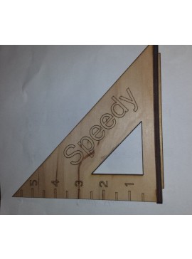 Intra απο ξύλο plywood 3mm-4mm πάχος - Πλατεία Ταχύτητας Δίασταση 30x30 cm Intraeaxys-51rr3mv1