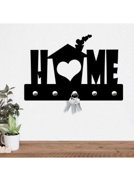 Intra απο ξύλο plywood 3mm-4mm πάχος - Κρεμάστρα τοίχου Love Decor για το σπίτι Δίασταση 40x50 cm Intraeaxys-ro6ywy37