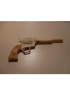 Intra απο ξύλο plywood 3mm-4mm πάχος - Αρχείο PDF Single Action Army Rubber Band Gun Δίασταση 30x30 cm Intraeaxys-078mw5o5
