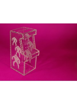 Intra απο ξύλο plywood 3mm-4mm πάχος - Όρθιο ντουλάπι Arcade Δίασταση 30x30 cm Intraeaxys-ro6dy537